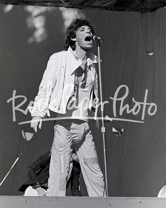 Mick Jagger by Larry Hulst