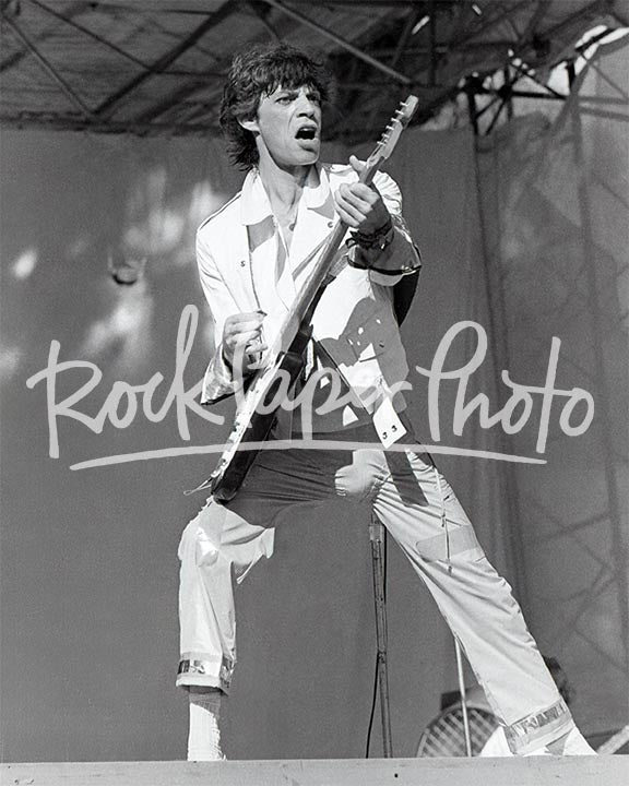 Mick Jagger by Larry Hulst