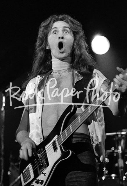 Geddy Lee by Dean Simmon