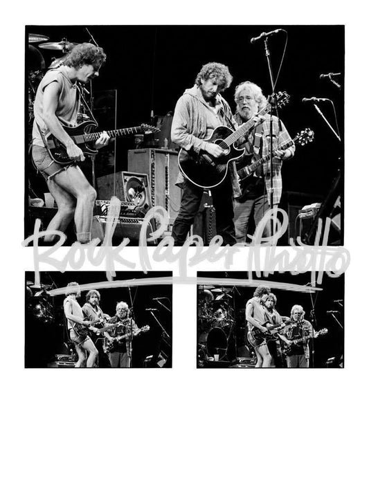 Grateful Dead and Bob Dylan by Jay Blakesberg