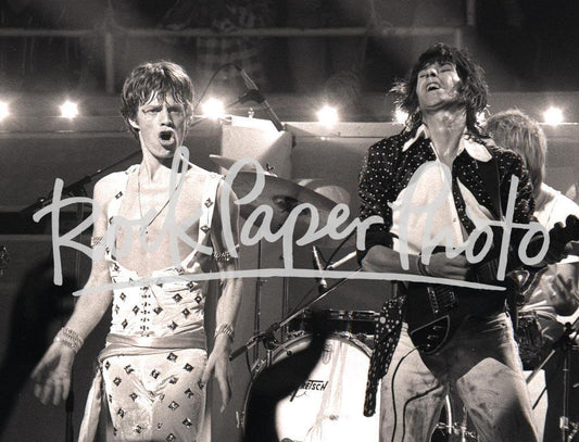 Mick Jagger and Keith Richards by Robert M. Knight