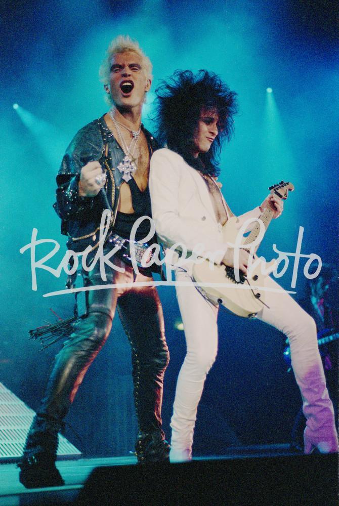 Billy Idol & Steve Stevens by Daniel Gluskoter