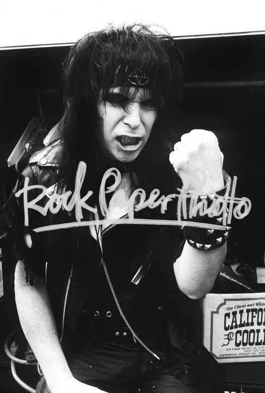 Mick Mars of Motley Crue, USA 1983