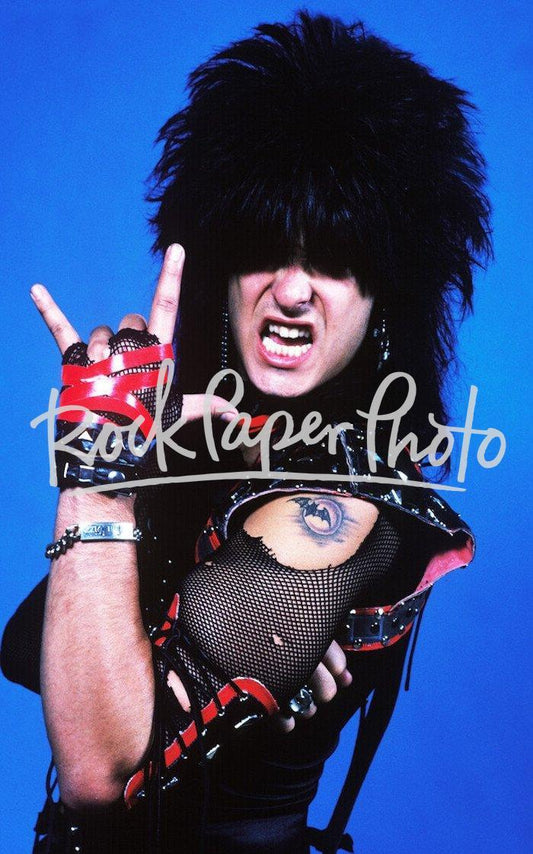 Nikki Sixx of Motley Crue, USA 1984