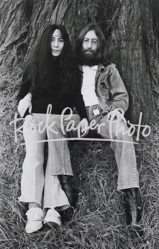 John Lennon & Yoko Ono by John McKenzie