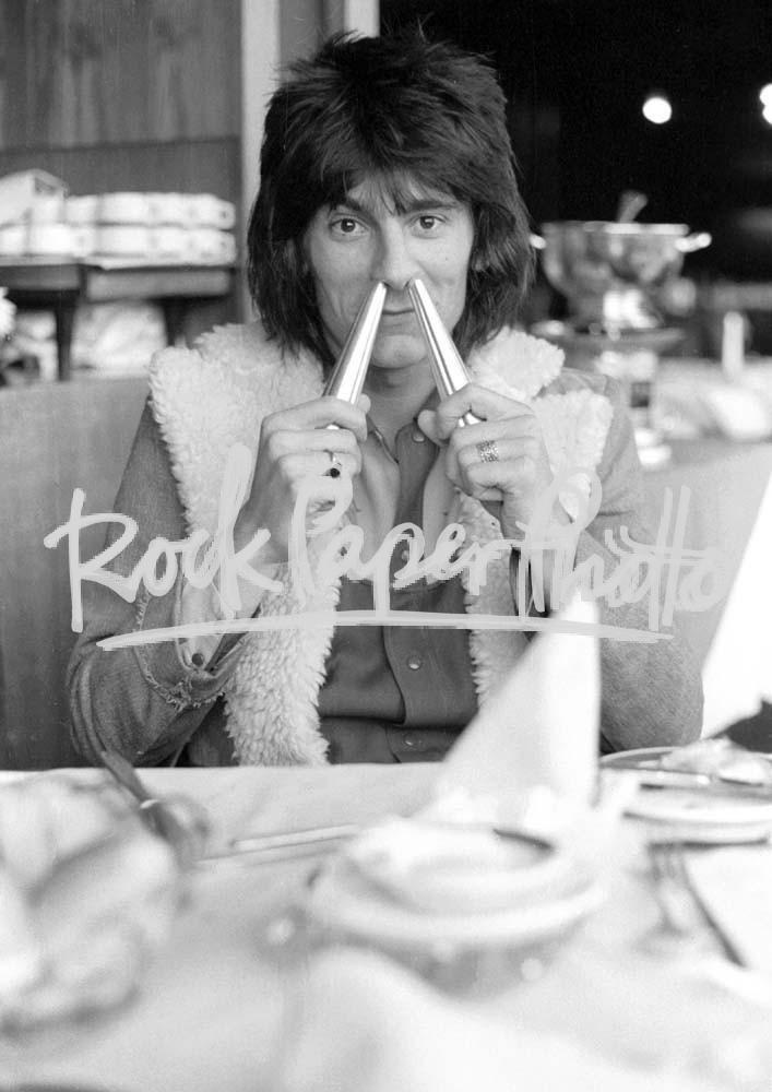 Ronnie Wood by Ian Dickson