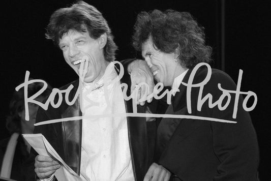 Mick Jagger & Keith Richards by Larry Busacca