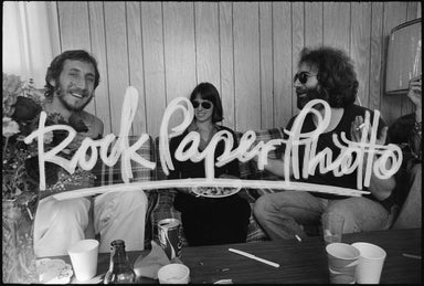 Pete Townshend & Jerry Garcia by Michael Zagaris