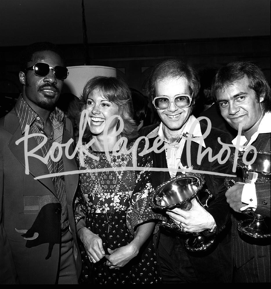 Stevie Wonder, Olivia Newton-John, Elton John & Be