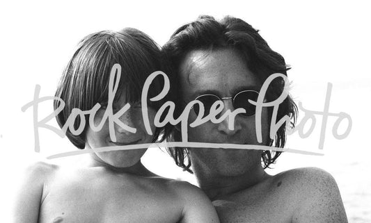 Julian & John Lennon by May Pang