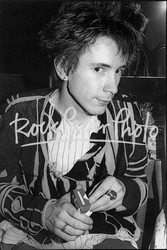 John Lydon by Marcia Resnick