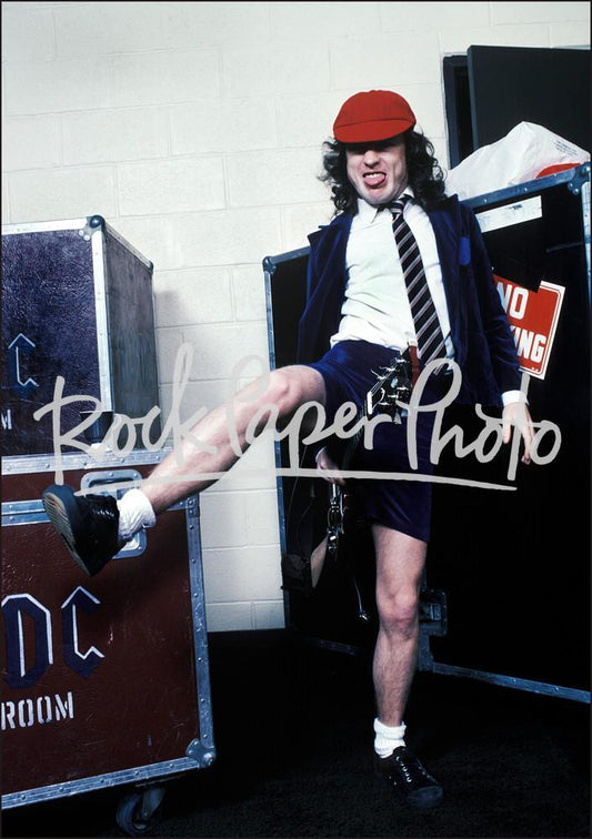 Angus Young by Mark Weiss