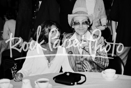 Tina Turner and Elton John by Bobby Bank