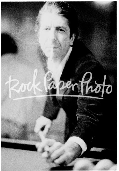 Leonard Cohen by Mark Hanauer