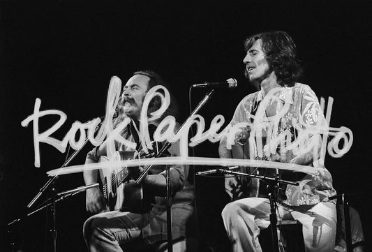 David Crosby and Graham Nash by Steve Emberton