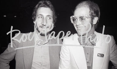 Pete Townshend and Elton John by Chuck Pulin