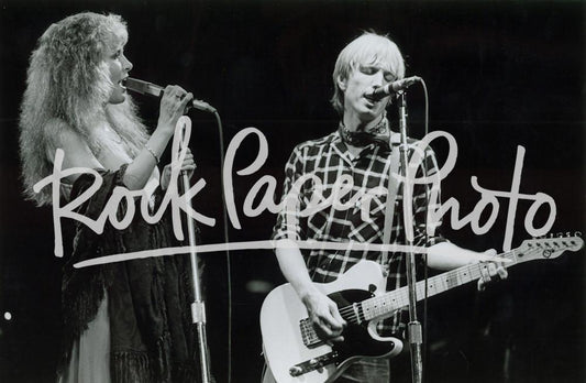 Stevie Nicks and Tom Petty by Lisa Tanner