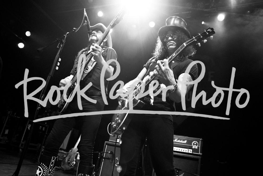 Lemmy and Slash by Erik Voake