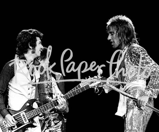 Rod Stewart by Larry Hulst