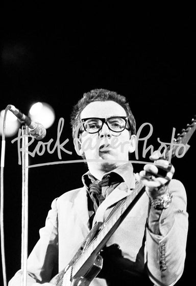 Elvis Costello by Dean Simmon