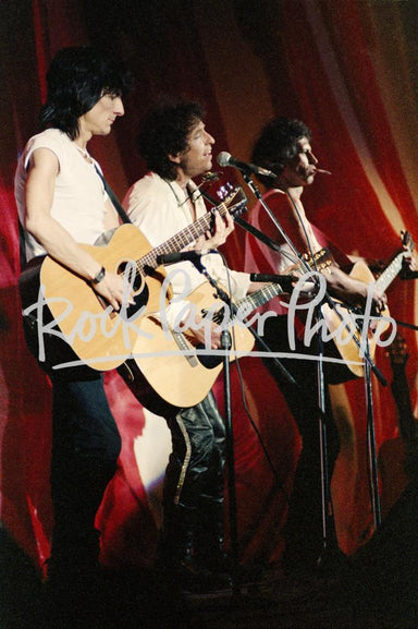Ronnie Wood, Bob Dylan & Keith Richards by Daniel 