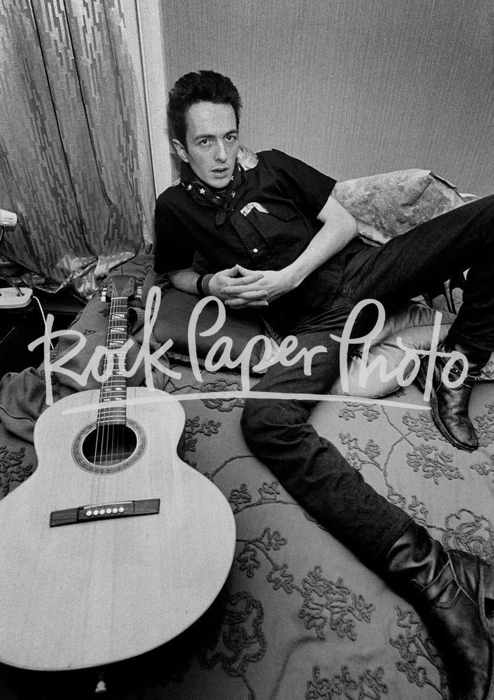 Joe Strummer by Adrian Boot
