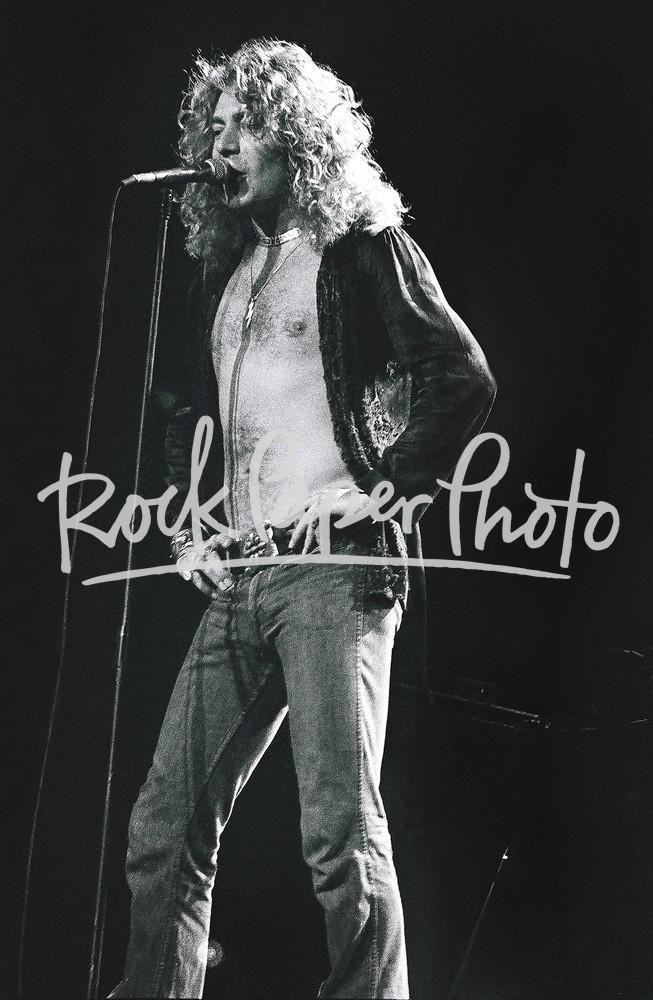 Robert Plant of Led Zeppelin, New York 1977