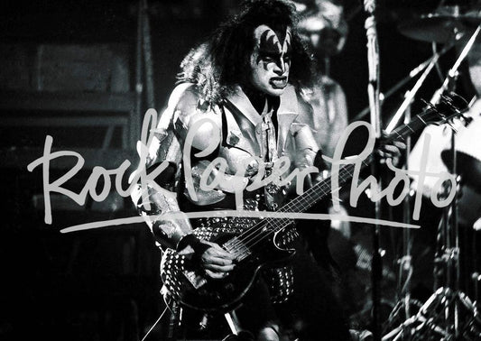 Gene Simmons of KISS, USA 1977