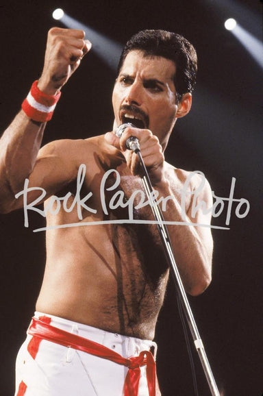Freddie Mercury of Queen, New York 1982
