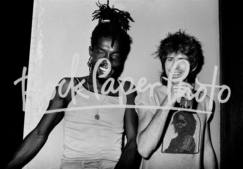 Peter Tosh & Keith Richards by Adrian Boot