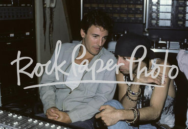 Bruce Springsteen and Steve Van Zandt, NYC 1986
