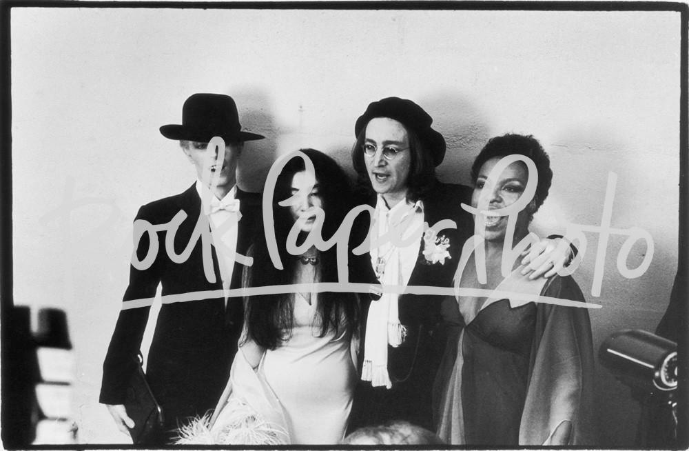 David Bowie, Yoko Ono, John Lennon, & Roberta Flac