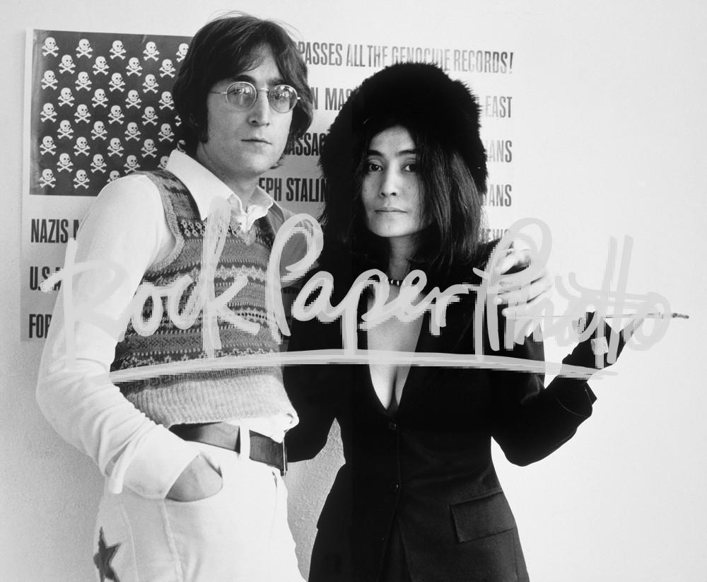 John Lennon & Yoko Ono by John McKenzie