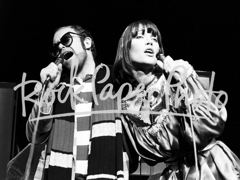 Elton John & Kiki Dee by Gus Stewart