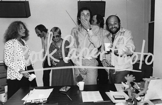 Pete Townshend and Doug Morris by Lisa Tanner