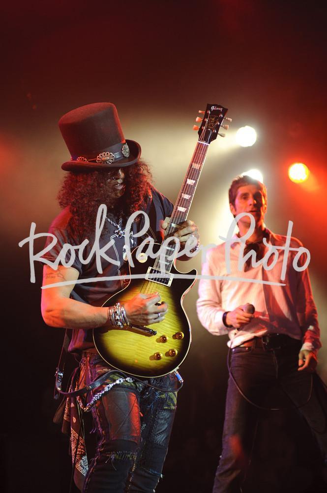 Slash & Perry Farrell by Taso Hountas