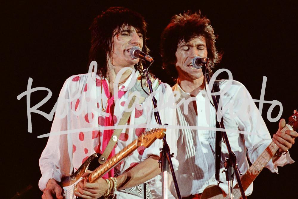 Ronnie Wood & Keith Richards by Alan Perry