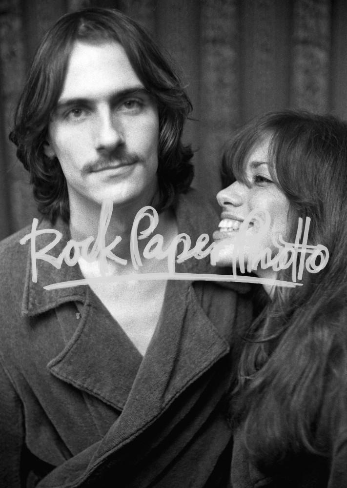 James Taylor & Carly Simon by Peter Simon
