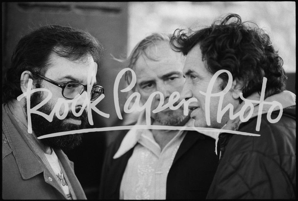 Francis Ford Coppola, Marlon Brando & Bill Graham 