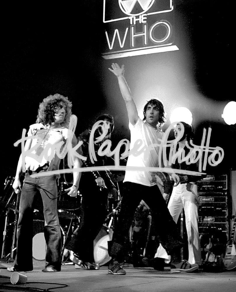 The Who R The Who by Ron Pownall – Rock Paper Photo Official