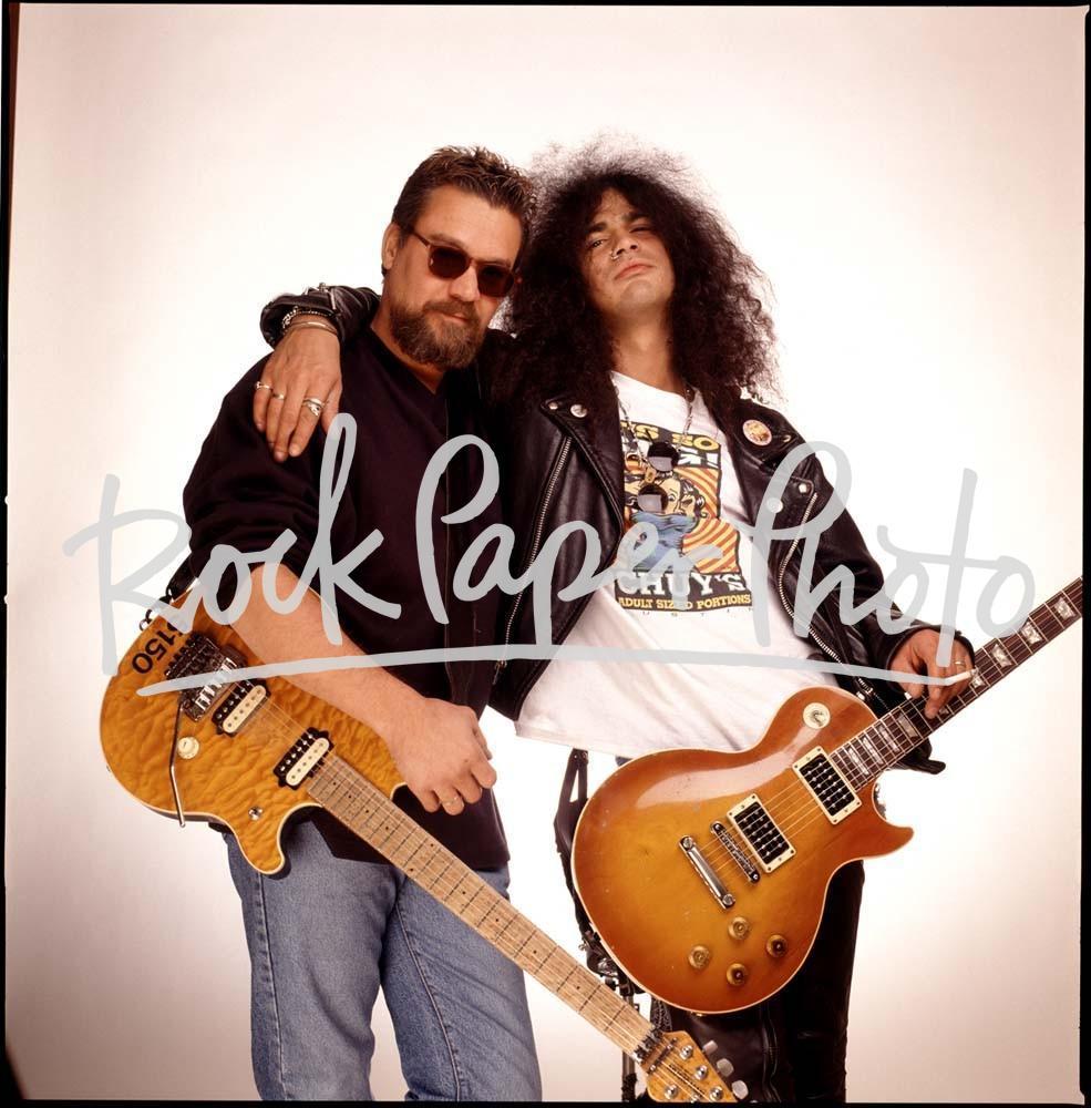 Eddie Van Halen & Slash by Mark Hanauer