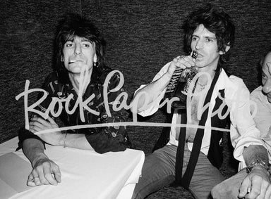 Ronnie Woods & Keith Richards by Gary Gershoff
