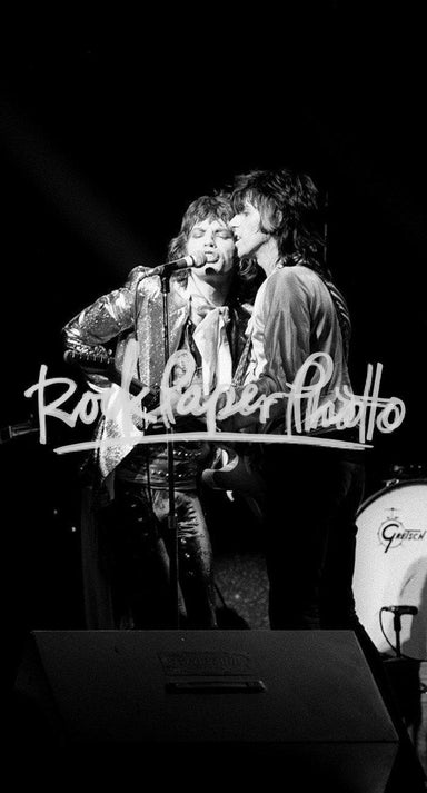 Mick Jagger & Keith Richards by James Fortune