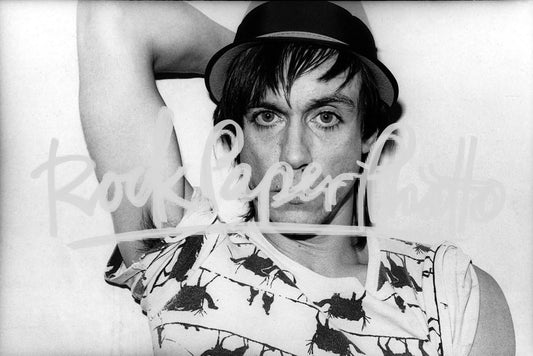Iggy Pop by Marcia Resnick