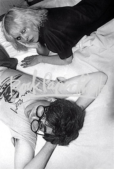 Debbie Harry and Chris Stein by Marcia Resnick