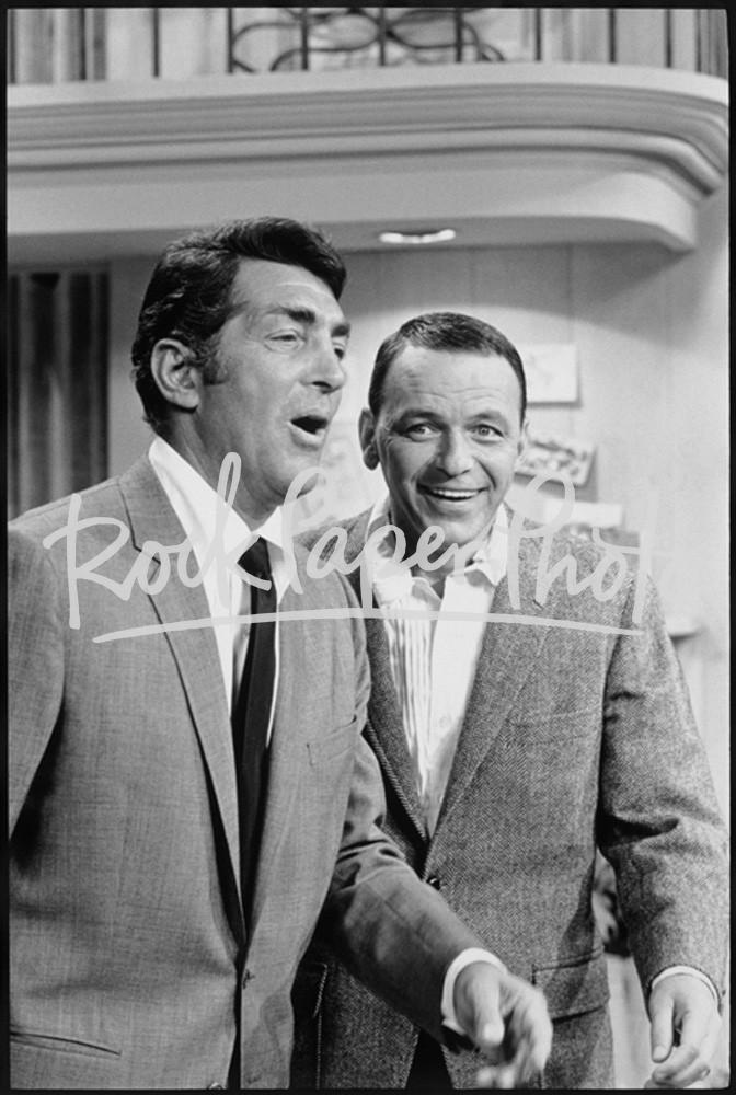 Dean Martin and Frank Sinatra by Martin Mills